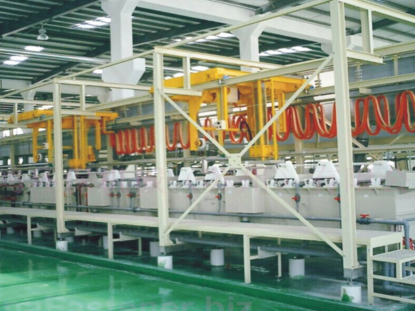 龍門式電鍍設備生產(chǎn)線 
